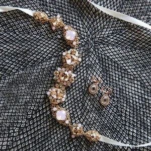 Swarovski Crystal Rose Gold Belt